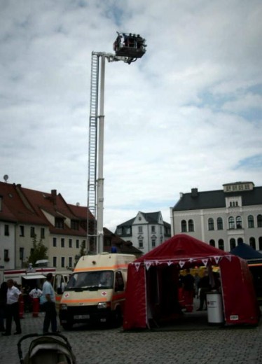 Hubsteiger der Feuerwehr