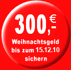 300 Euro Weihnachtsgeld für Ihren Verein?