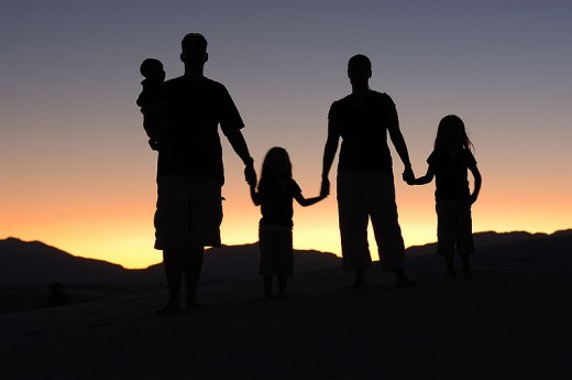 Family Portrait by Eric Ward (Creative Commons-Lizenz Namensnennung-Weitergabe unter gleichen Bedingungen)