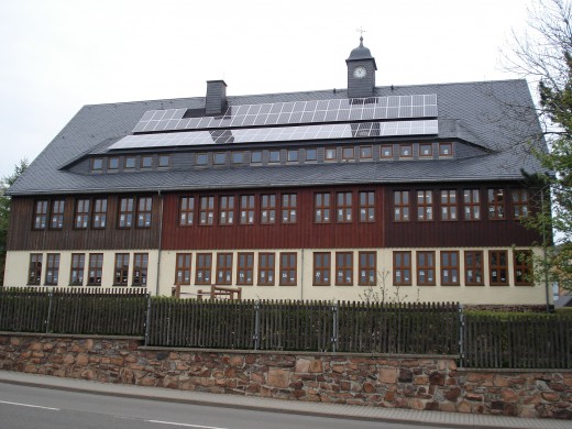 Photovoltaik-Anlage der Grundschule Altenberg