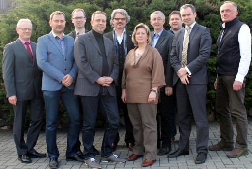 Der neu gewählte Kreisvorstand der FDP