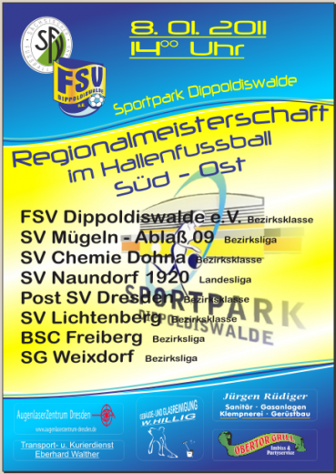 Hallenfussball am 08.01.2011