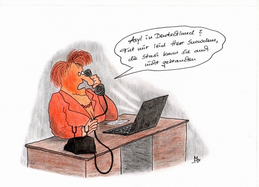 Kl(T)ickst du noch richtig [Karikatur: Mirko Mitzschke für Dreutschen Karikaturenpreis 2013]