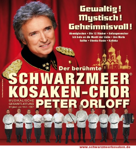 Schwarzmeer Kosaken-Chor mit Perter Orloff