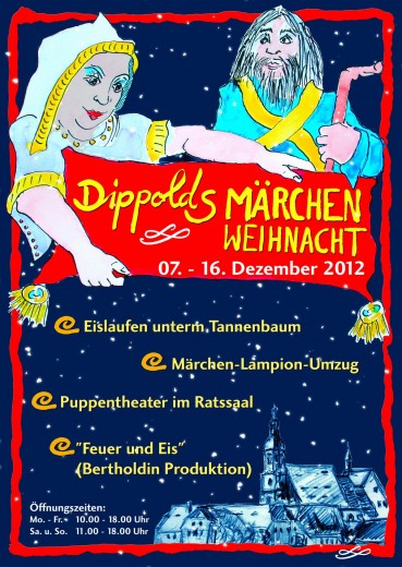 Plakat Weihnachtsmarkt 2012