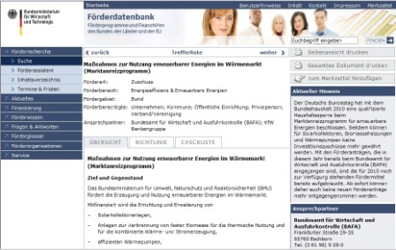 Screenshot BMWi-Vorschau